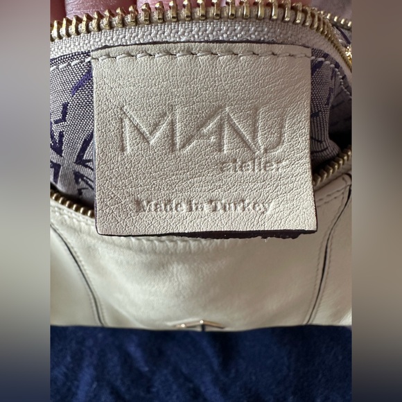 Authentic Manu Atelier Cylinder shoulder bag - Picture 3 of 10